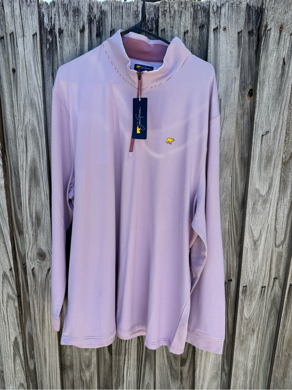 Southern Proper Men’s Lilac Quarter-Zip Pullover